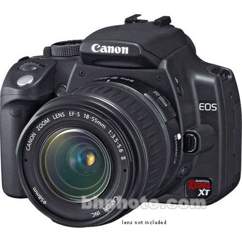 canon digital rebel xt instruction manual