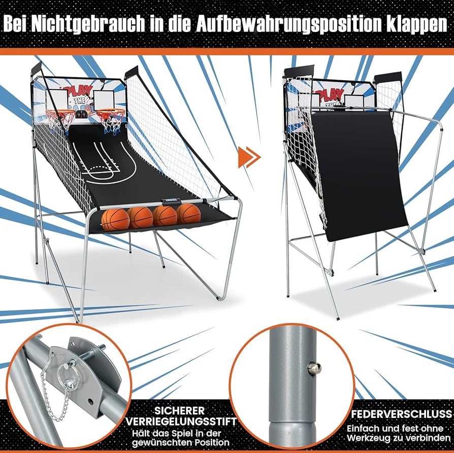 sportcraft arcade hoops instruction manual