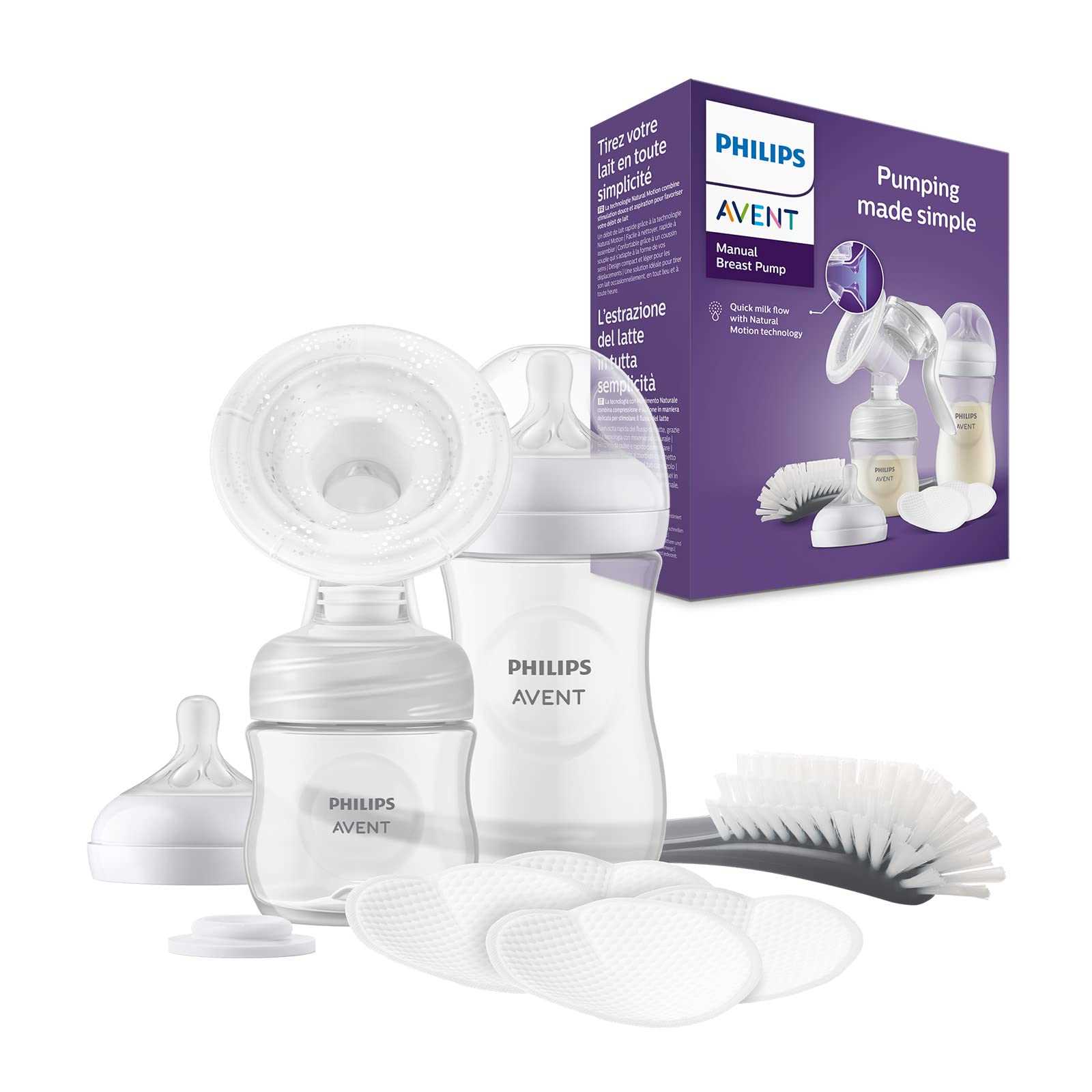 philips avent manual breast pump instructions