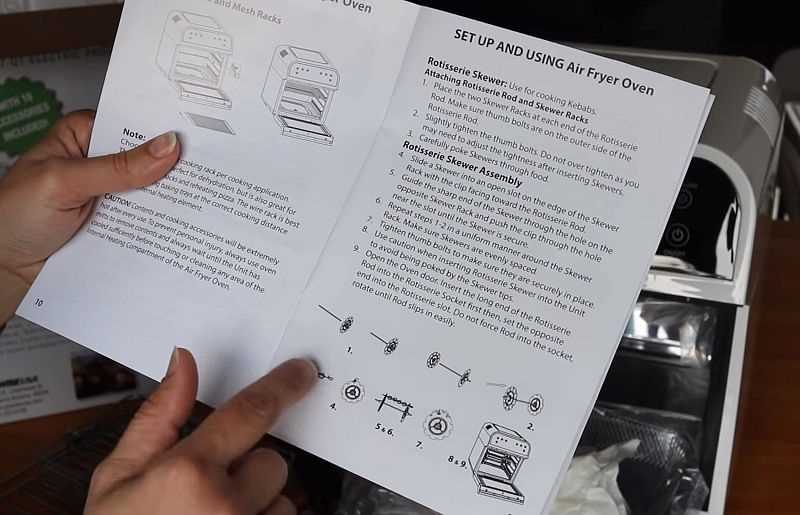 gowise air fryer instruction manual