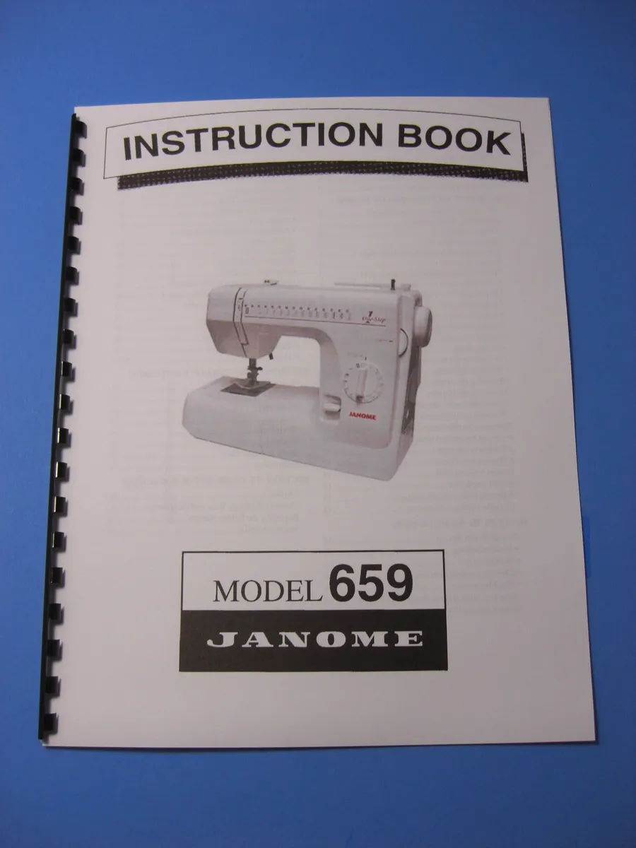 janome 500e instruction manual