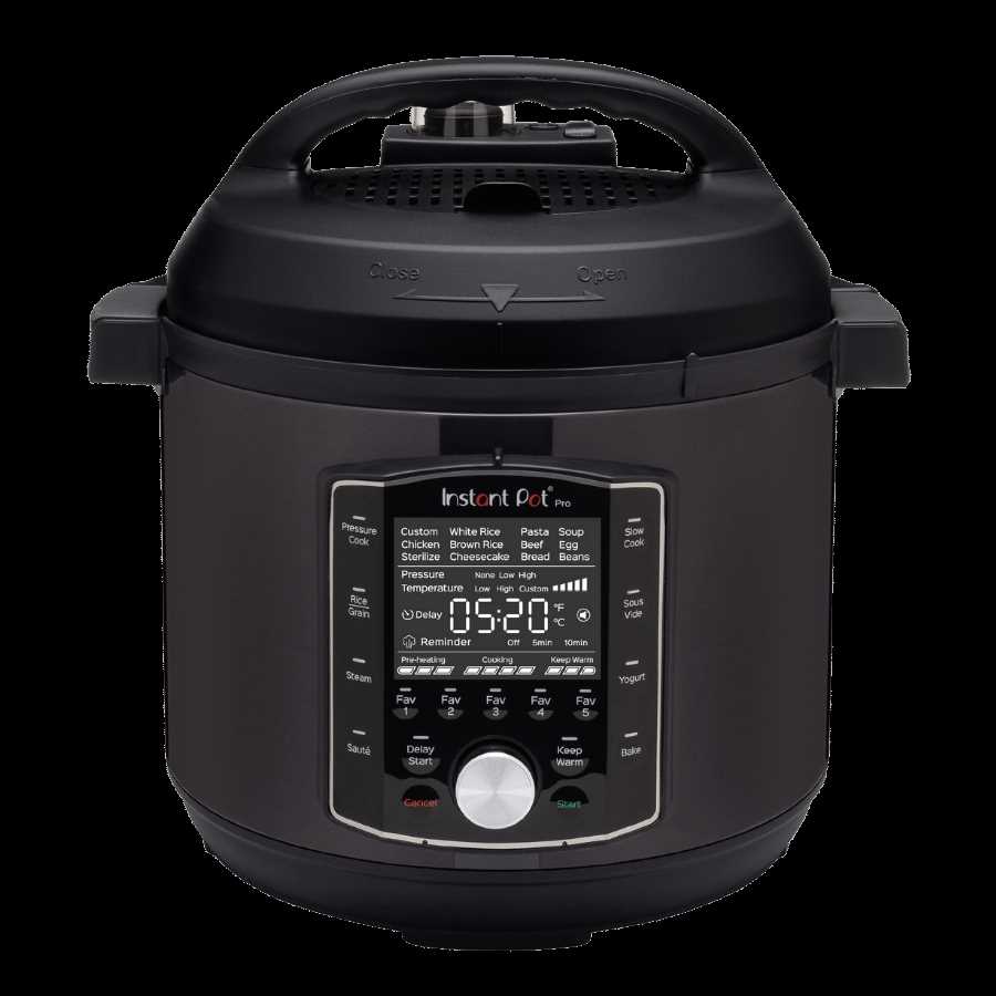 instant pot pro instruction manual