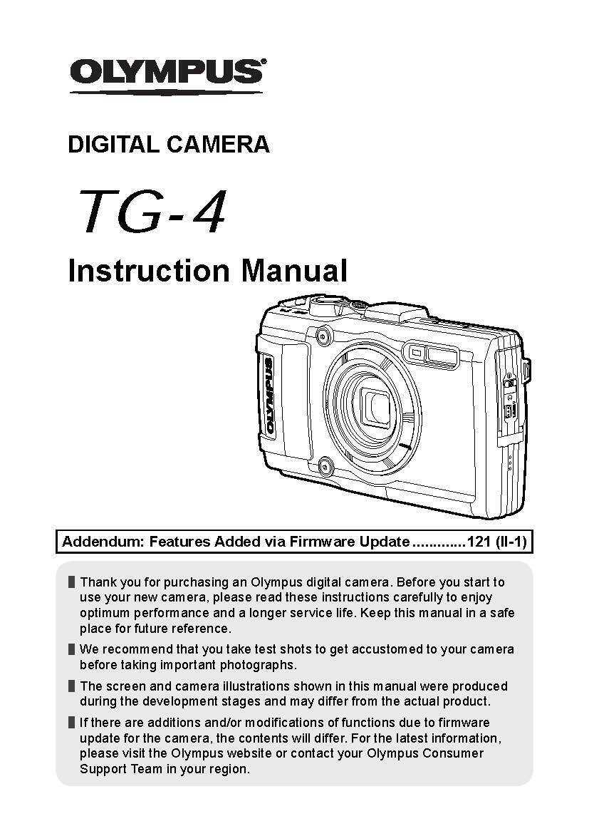 olympus tg 6 instruction manual