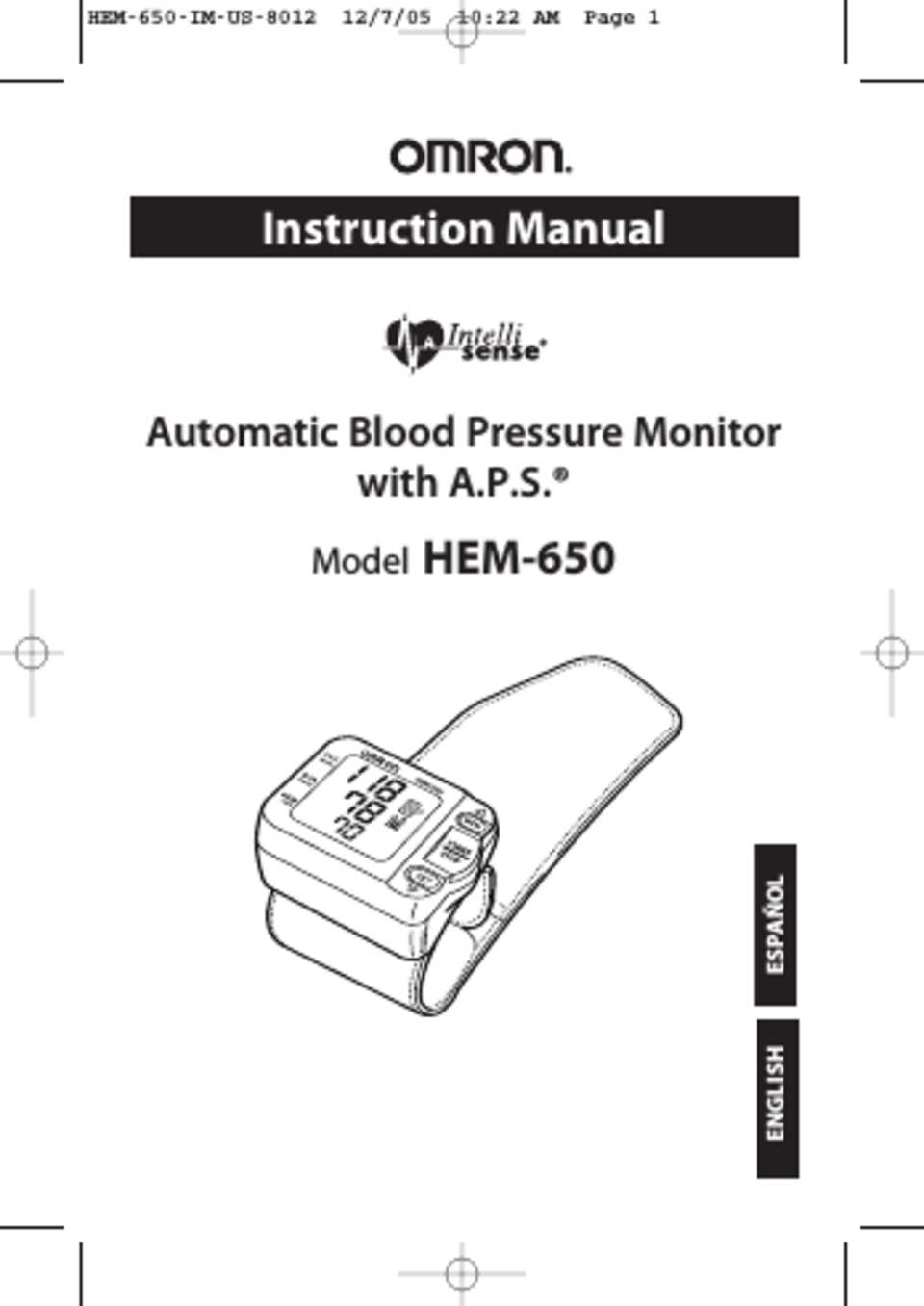 omron 10 series instruction manual