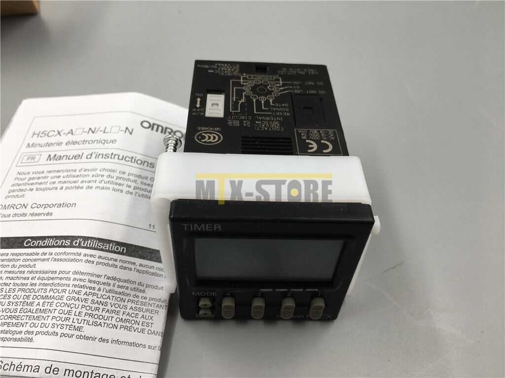 omron h5cx instruction manual