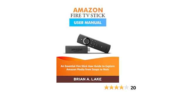 fire stick instruction manual