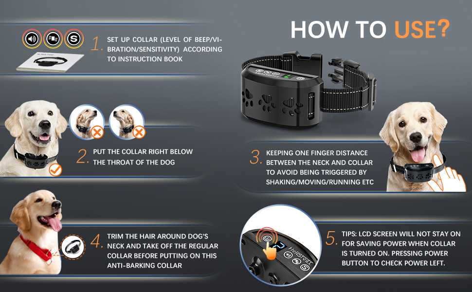 ahjdl bark collar instruction manual