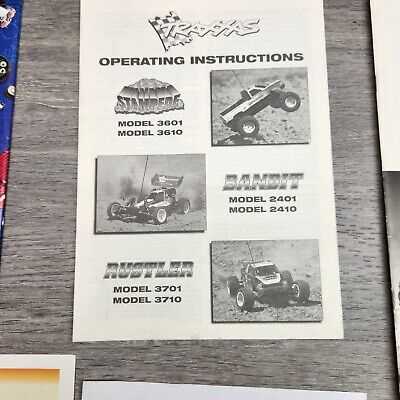 traxxas stampede instruction manual