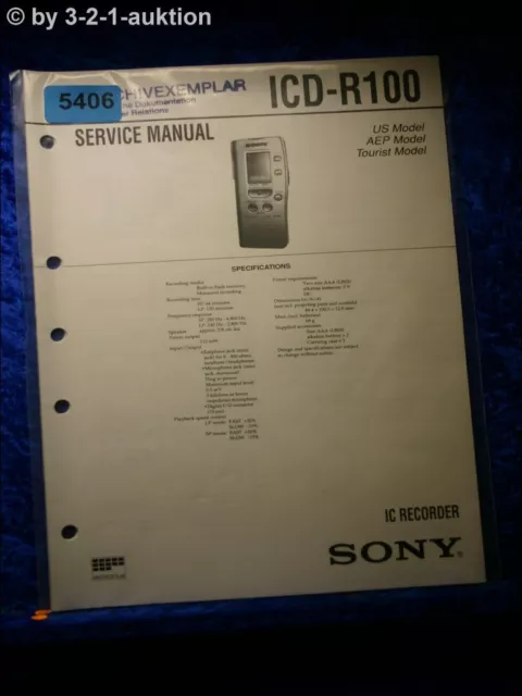 sony icd p620 instruction manual