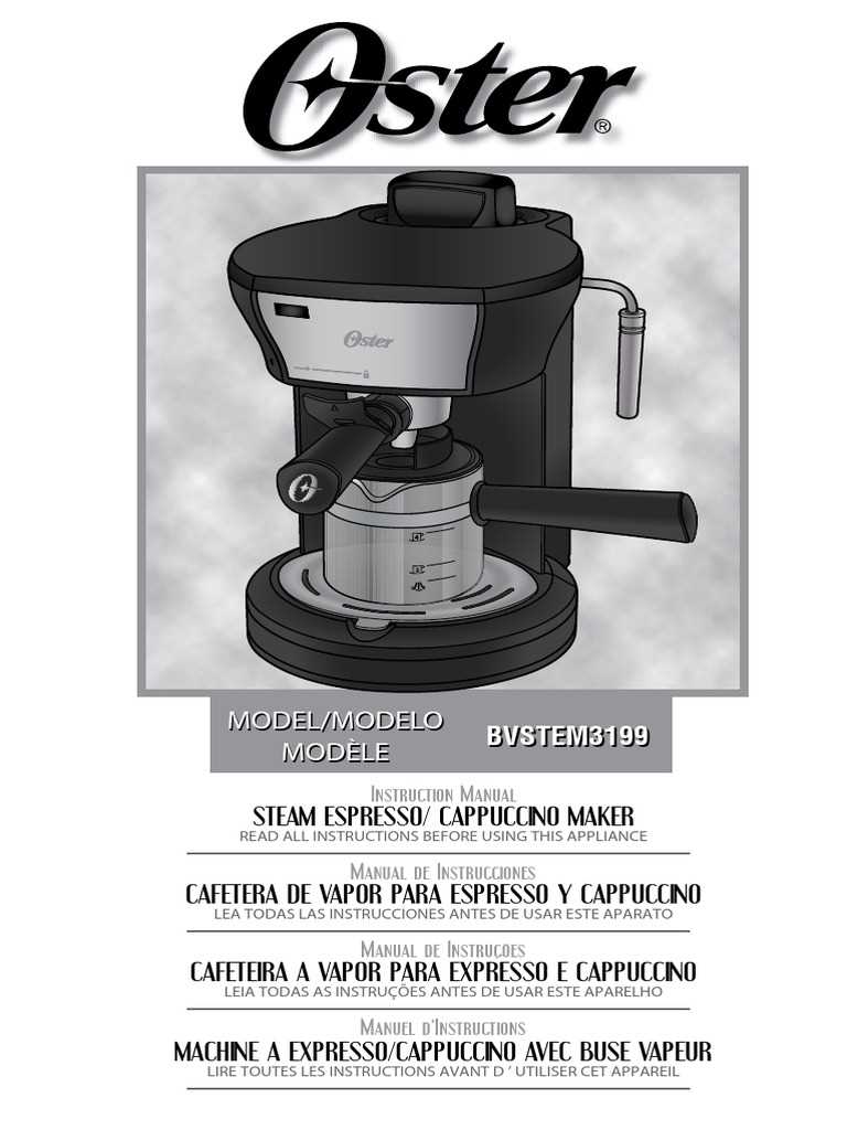 oster coffee maker instruction manual