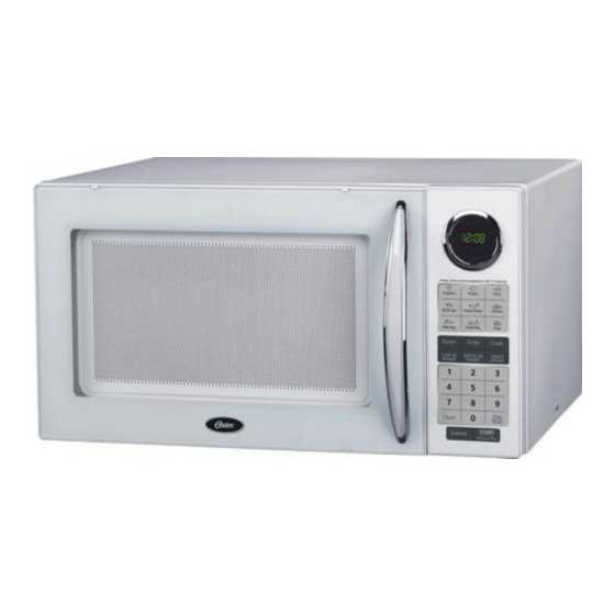 oster microwave instruction manual