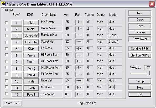 alesis sr 16 instruction manual