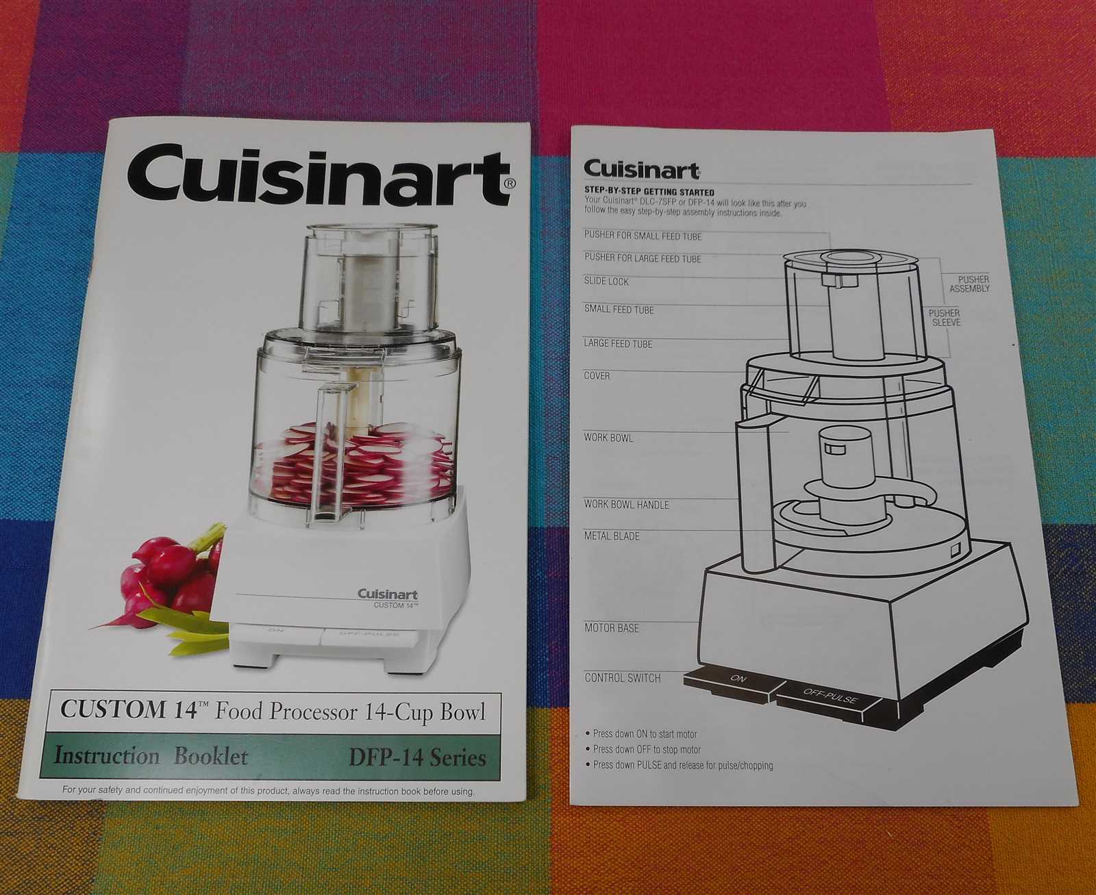 cuisinart food processor instruction manual