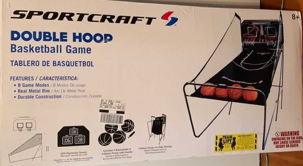 sportcraft arcade hoops instruction manual