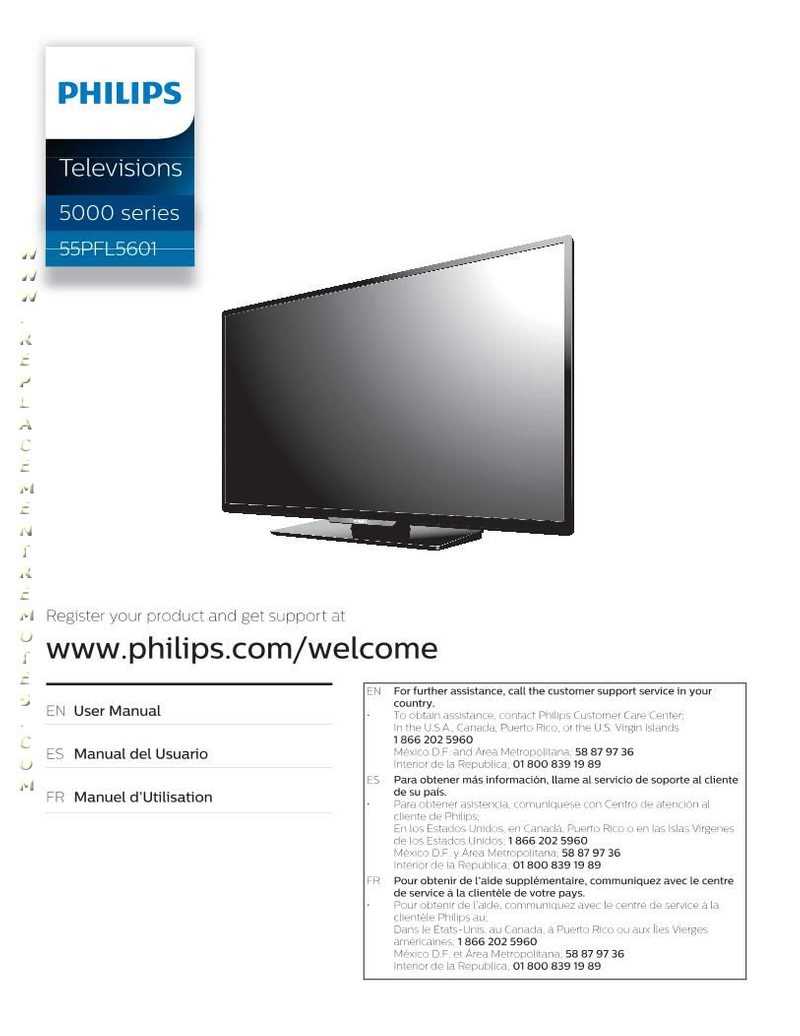 philips instruction manual tv