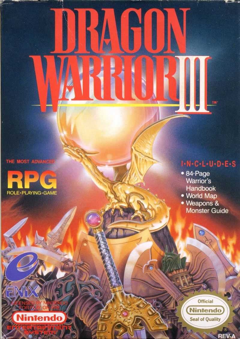 dragon warrior instruction manual