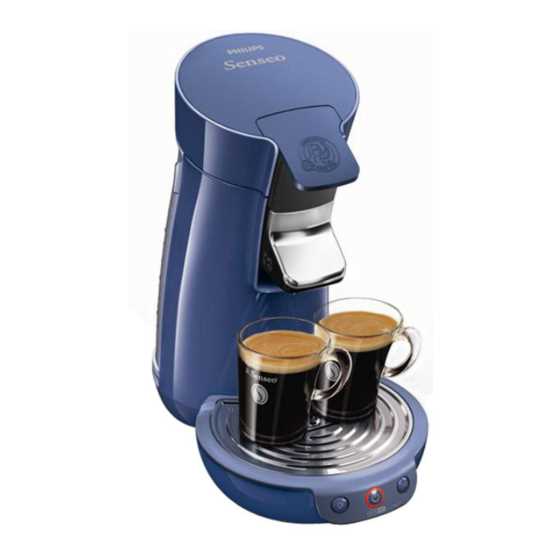 philips senseo coffee maker instruction manual