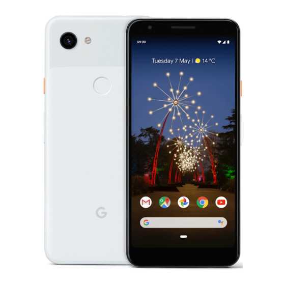 pixel 3a instruction manual