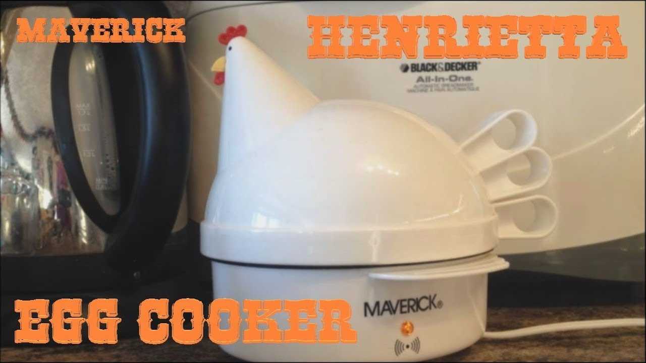 henrietta hen egg cooker instruction manual