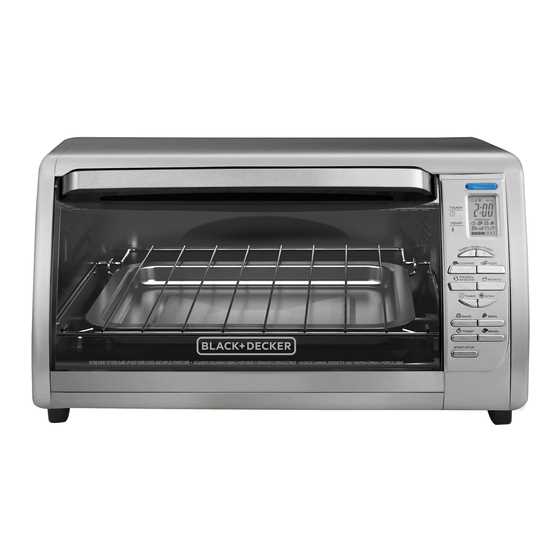 black and decker convection toaster oven instruction manual