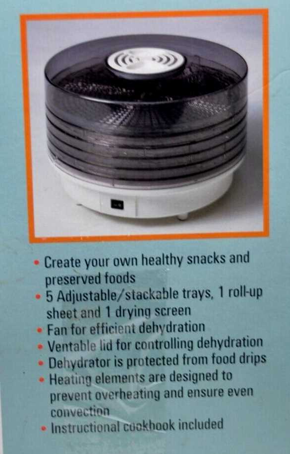 magic chef dehydrator instruction manual