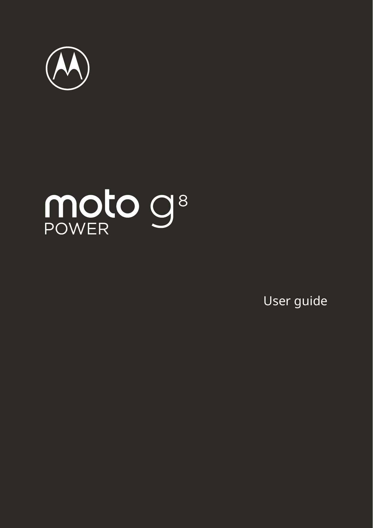 motorola moto g power instruction manual