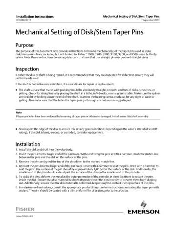 fisher 8560 instruction manual