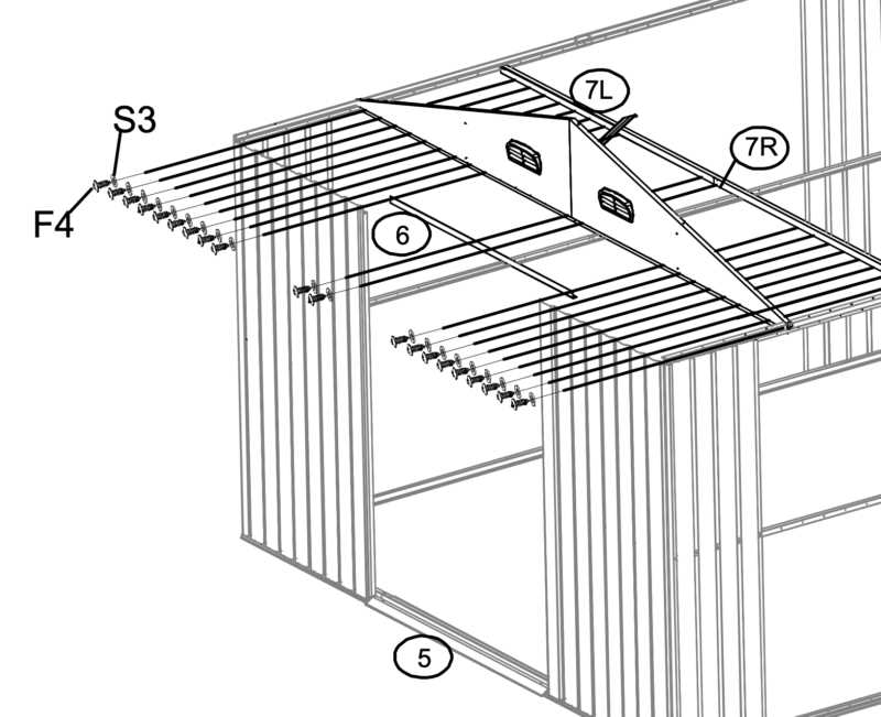 metal shed instruction manual