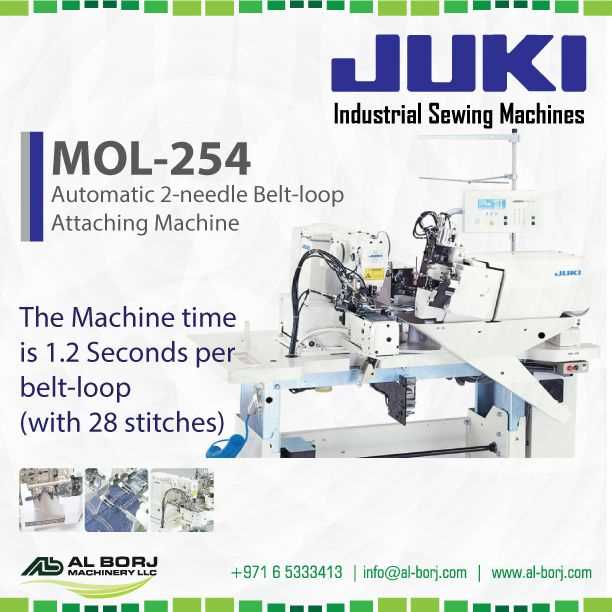 juki mol 254 instruction manual