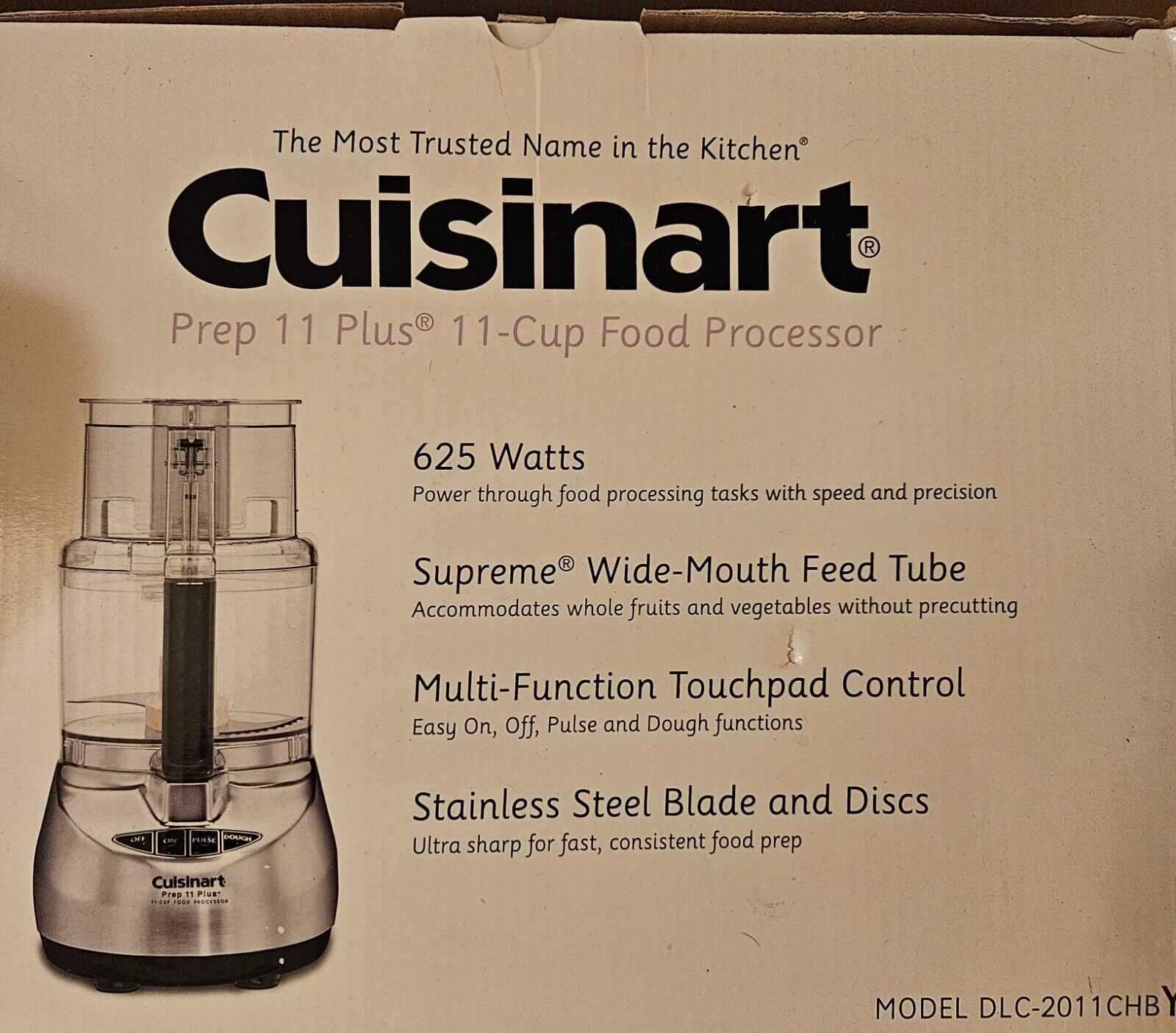 cuisinart 11 cup food processor instruction manual