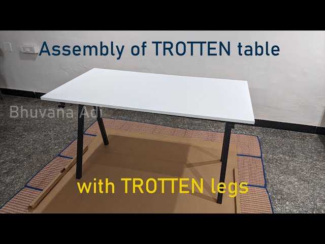 ikea table instruction manual