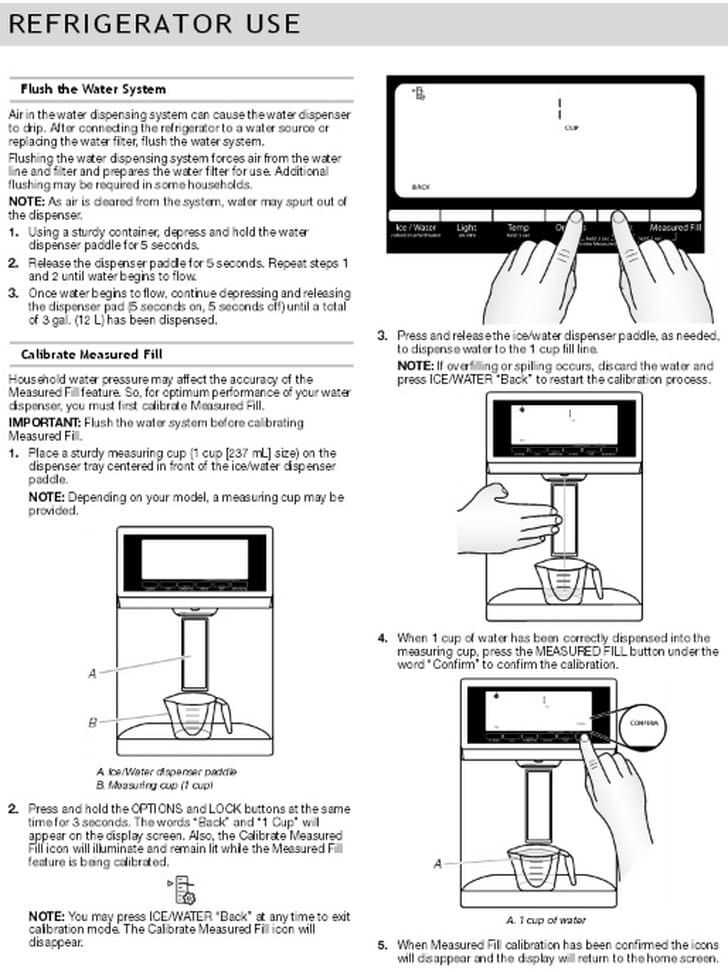 instruction manual for whirlpool fridge freezer