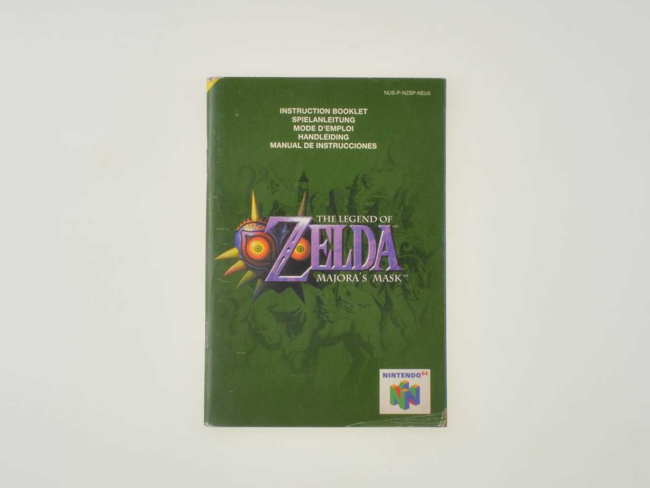 majoras mask instruction manual