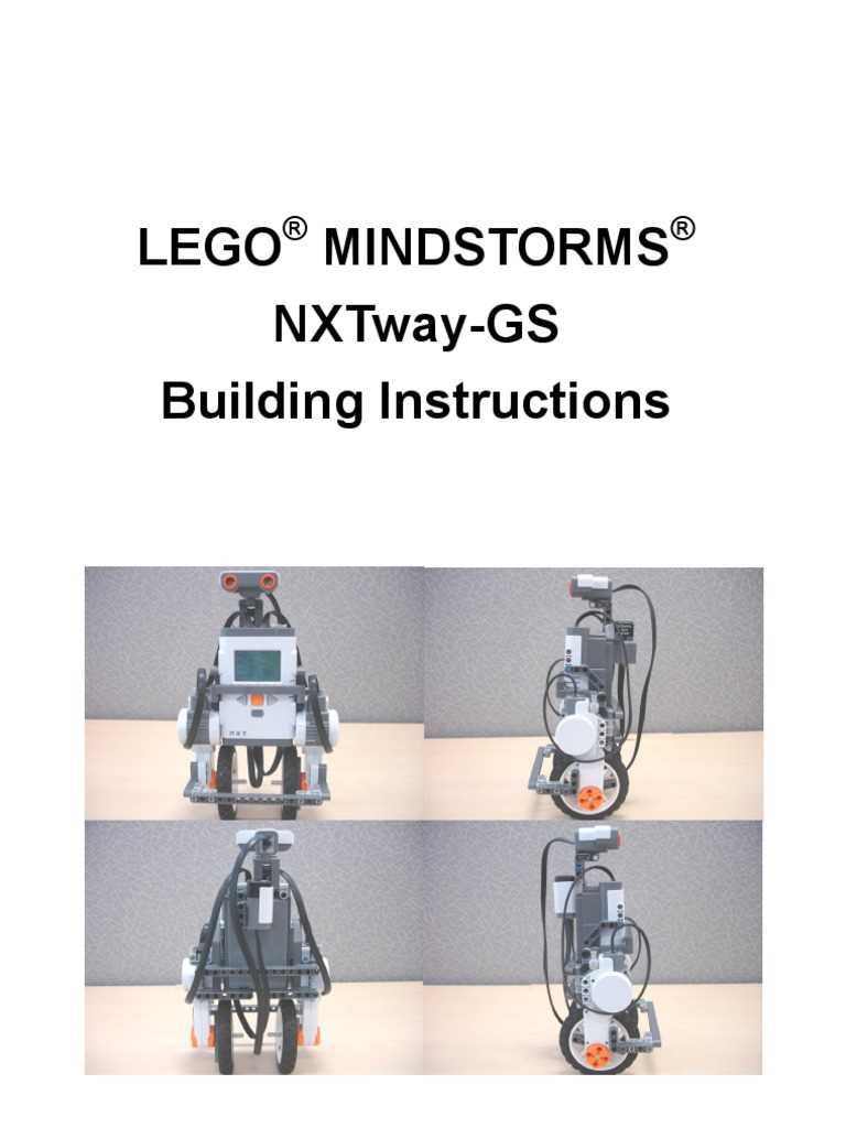 lego nxt instruction manual