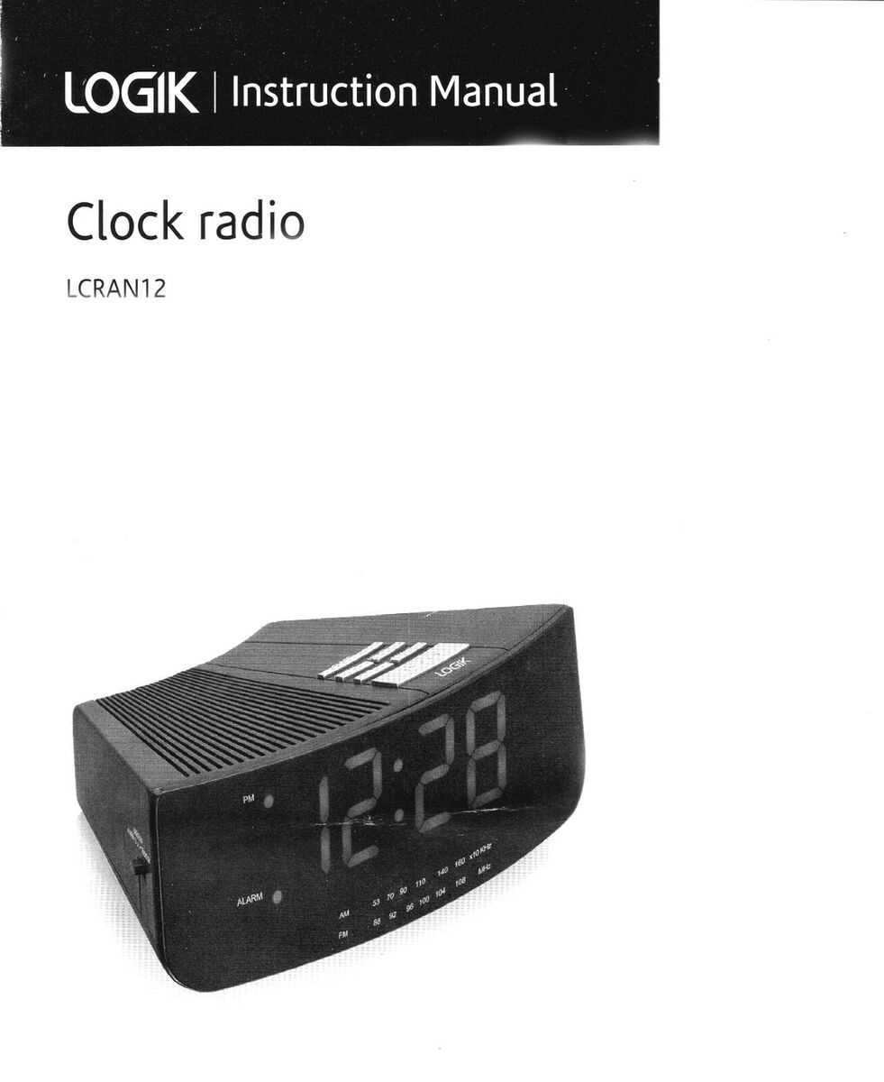 nelsonic alarm clock instruction manual