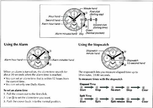 casio edifice instruction manual