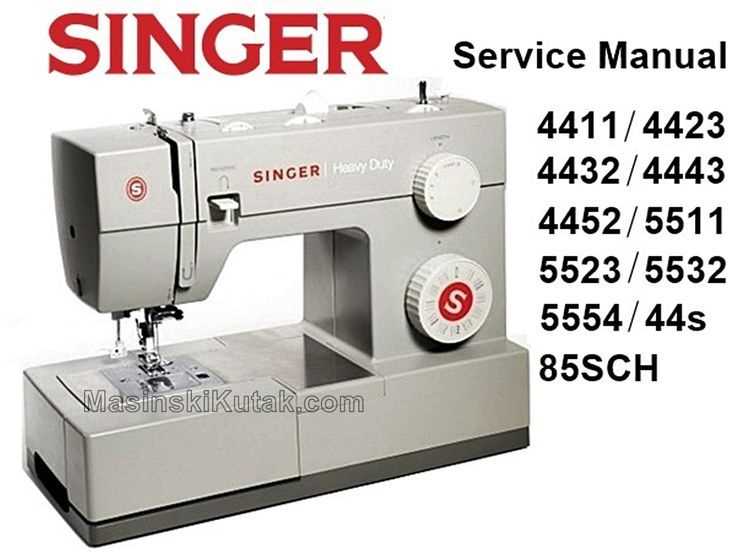 instruction manual for singer 4411