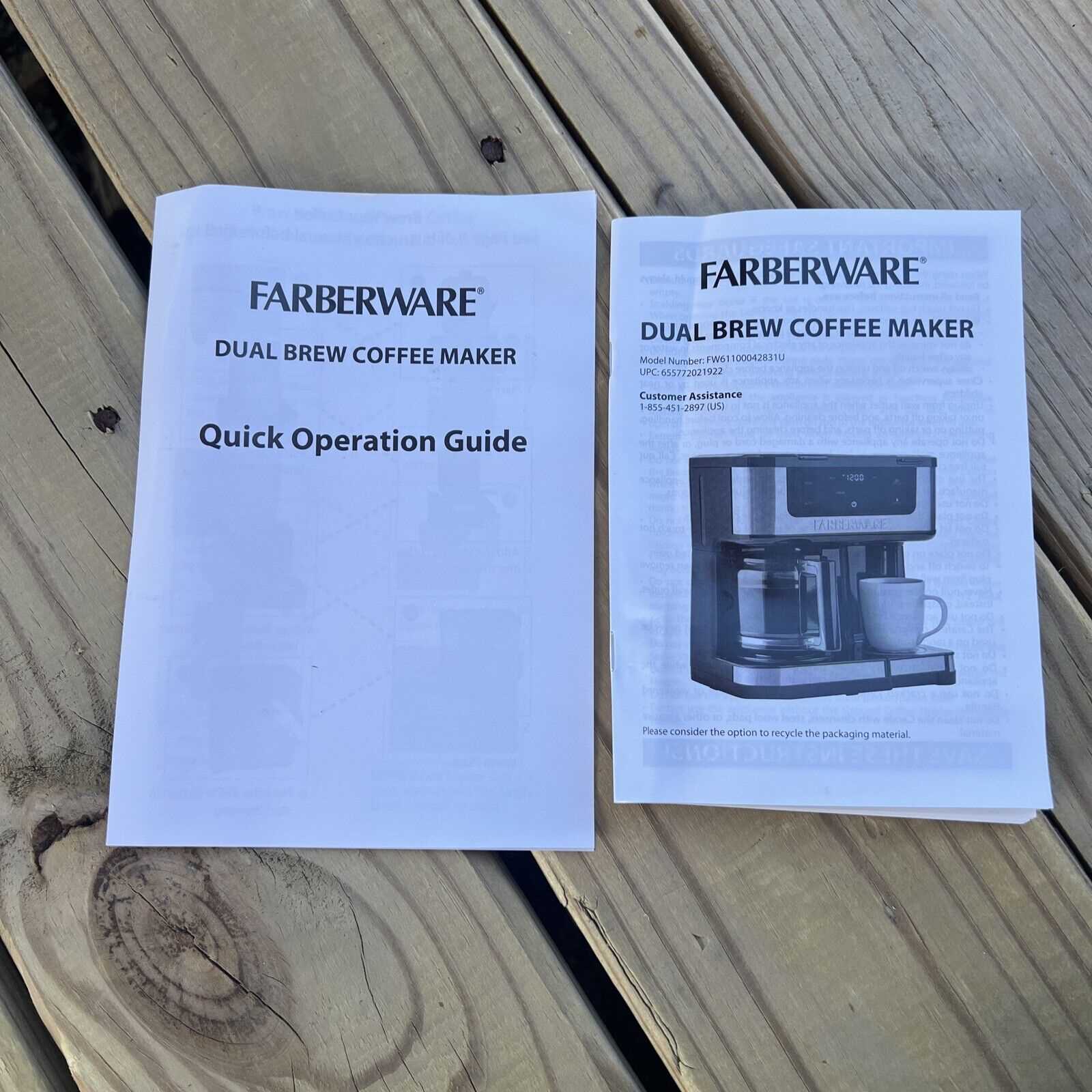 farberware coffee pot instruction manual