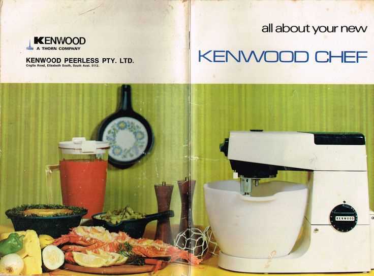 kenwood chef mixer a701a instruction manual