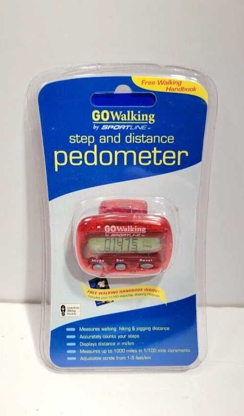 sportline pedometer manual instructions