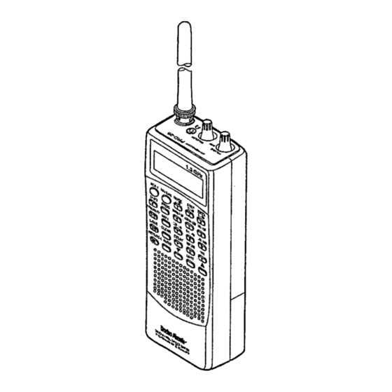 radio shack pro 94 instruction manual