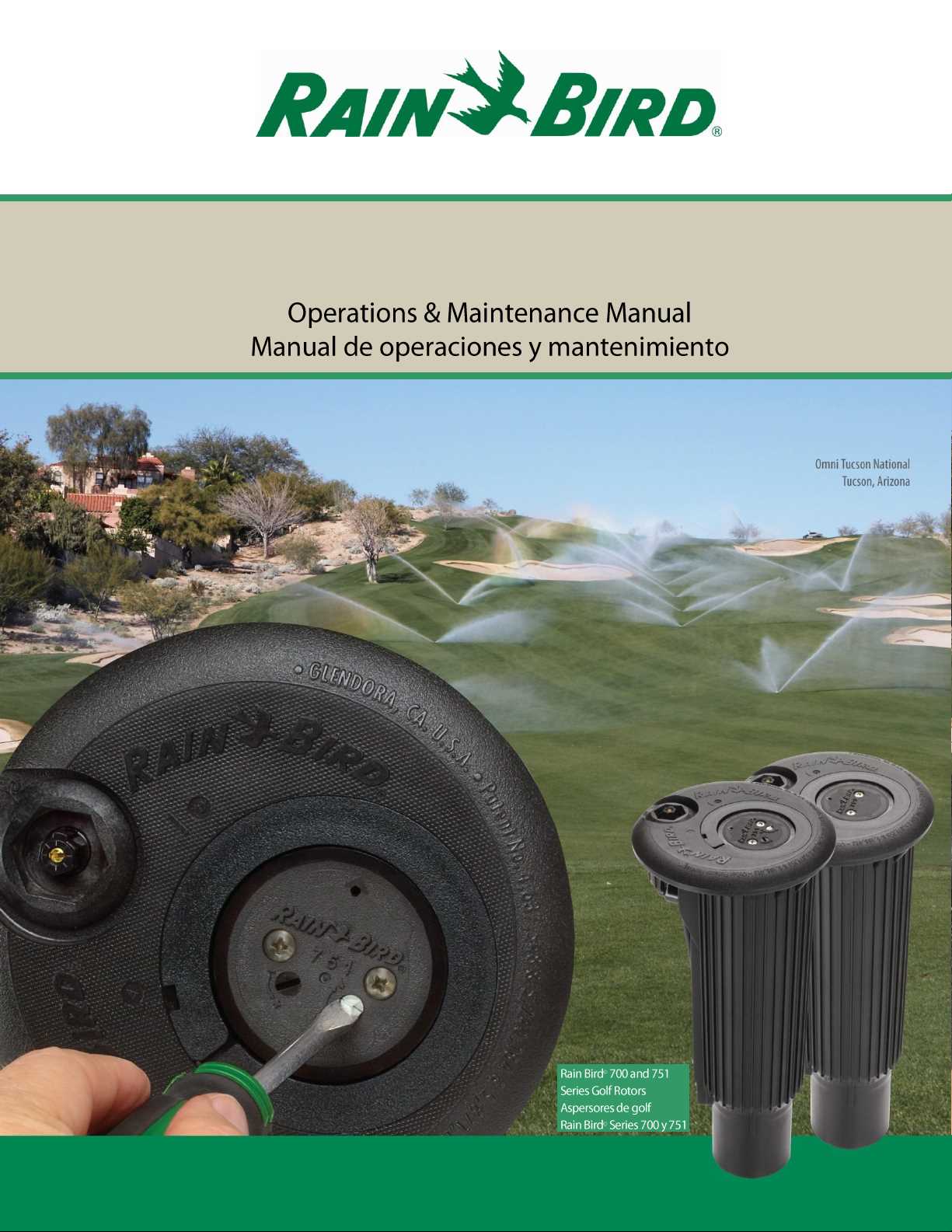 rain bird sprinkler instruction manual