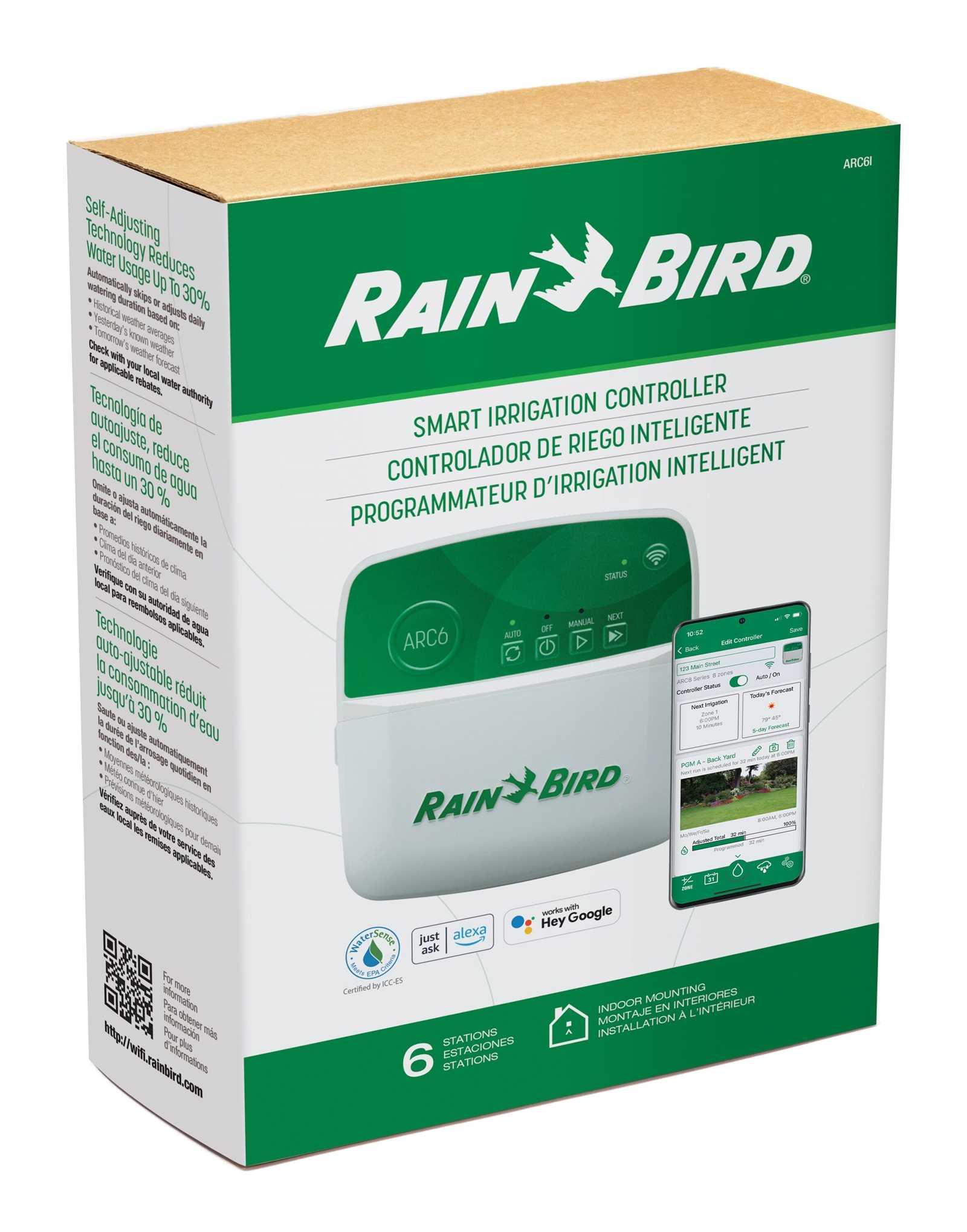 rain bird sprinkler instruction manual