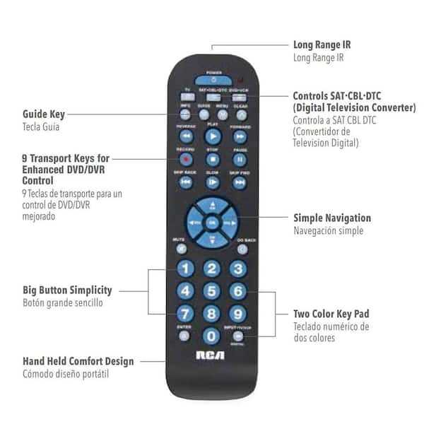 rca universal remote instruction manual