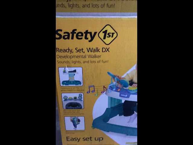 safety 1st walker instruction manual