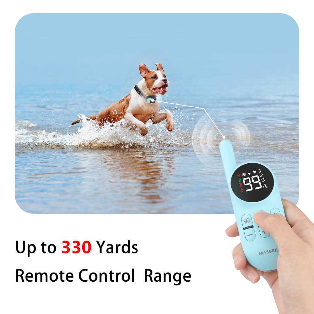 remote pet training collar with lcd display instruction manual