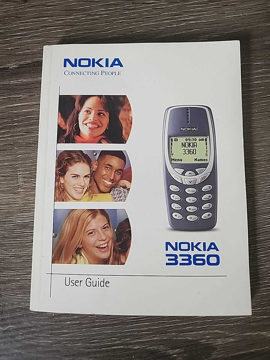 nokia 3310 instruction manual