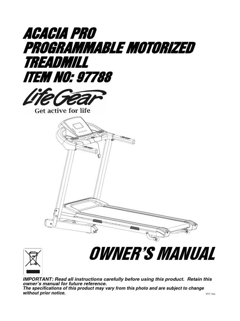 roger black gold medal treadmill instruction manual