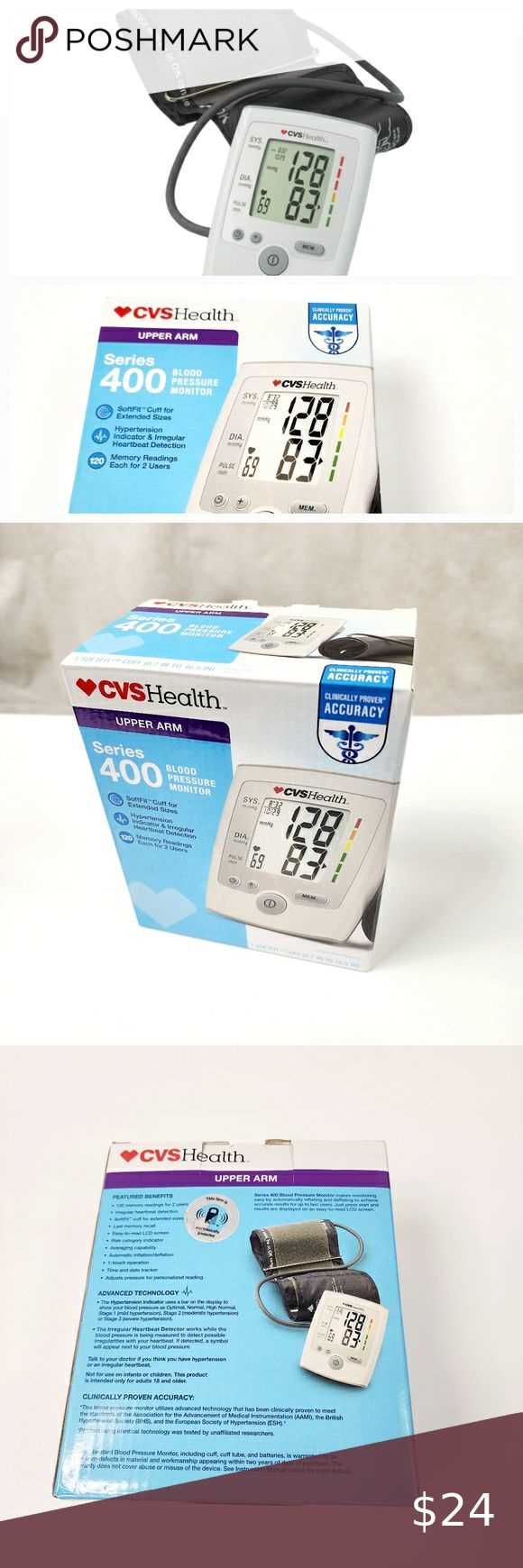 cvs health blood pressure monitor series 400 instruction manual