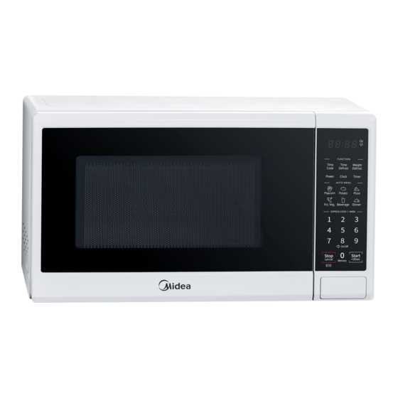 midea microwave oven instruction manual